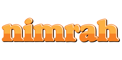 Nimrah orange logo