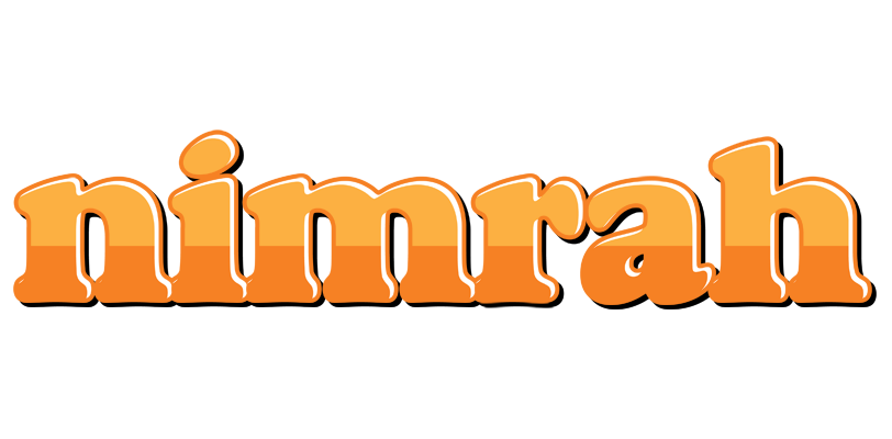 Nimrah orange logo