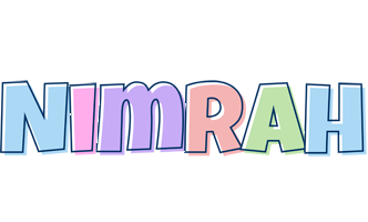 Nimrah pastel logo