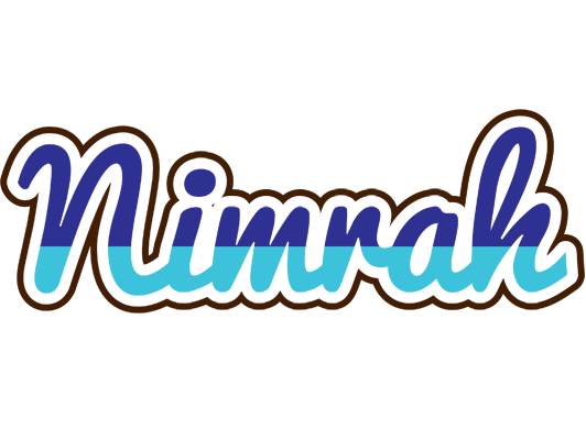 Nimrah raining logo