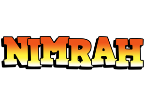 Nimrah sunset logo