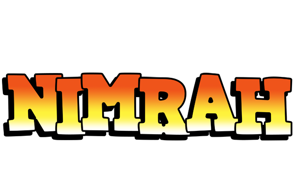 Nimrah sunset logo