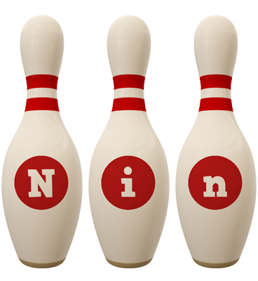 Nin bowling-pin logo