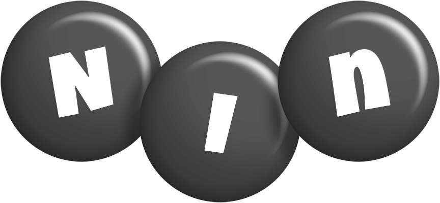 Nin candy-black logo