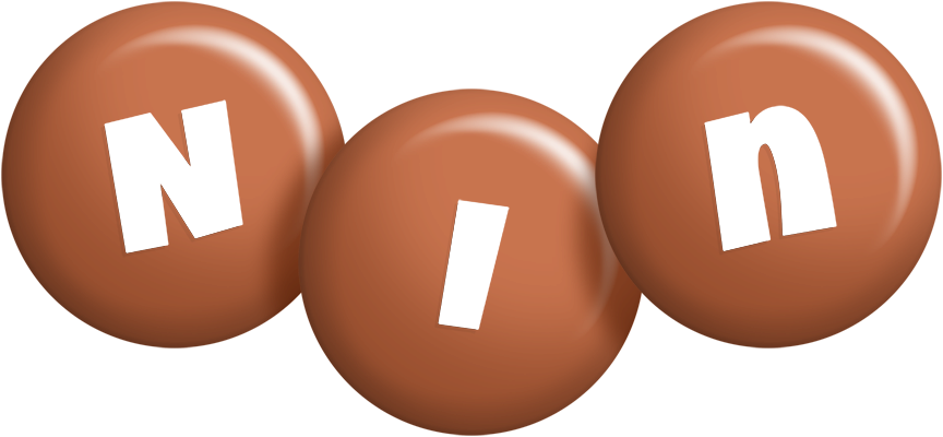 Nin candy-brown logo
