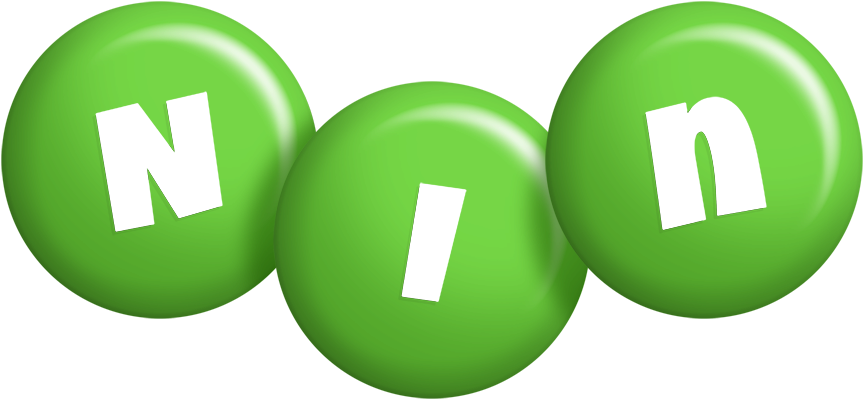Nin candy-green logo