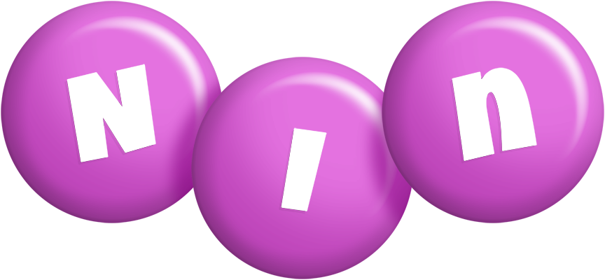Nin candy-purple logo