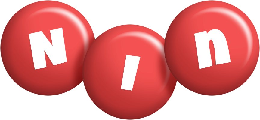Nin candy-red logo