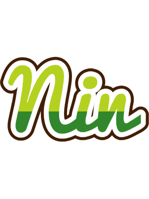 Nin golfing logo