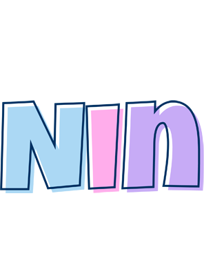 Nin pastel logo