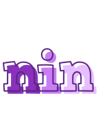 Nin sensual logo