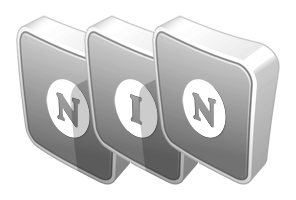 Nin silver logo