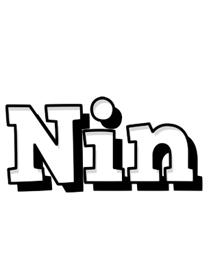 Nin snowing logo