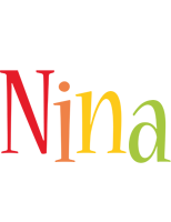 Nina birthday logo