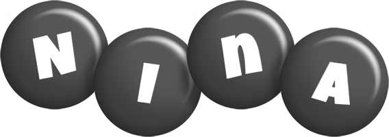 Nina candy-black logo