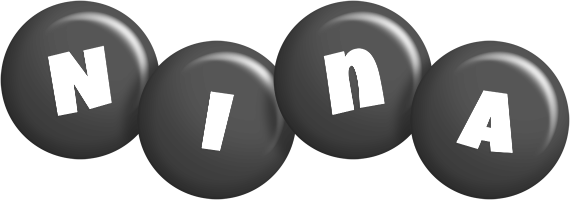Nina candy-black logo