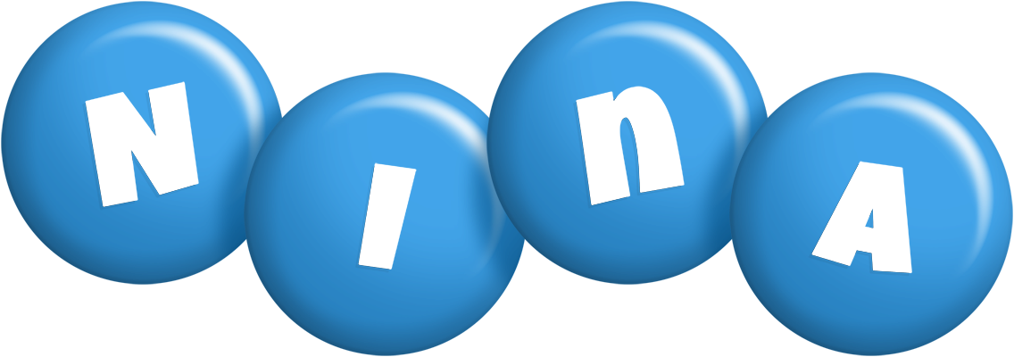 Nina candy-blue logo