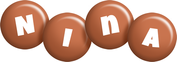 Nina candy-brown logo