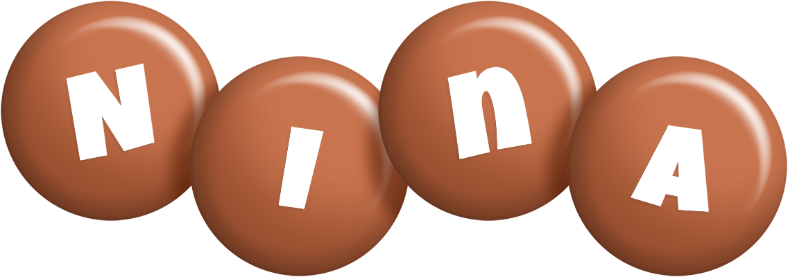 Nina candy-brown logo