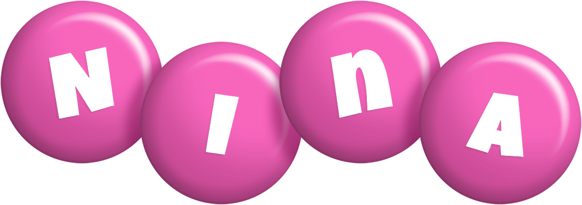Nina candy-pink logo
