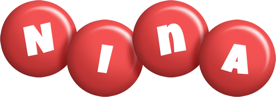 Nina candy-red logo