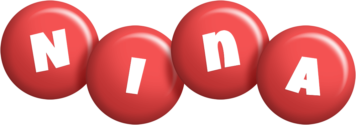 Nina candy-red logo