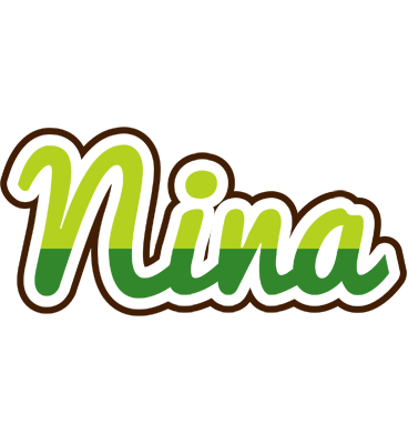 Nina golfing logo