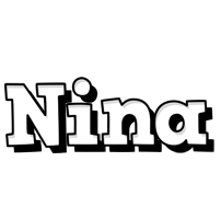 Nina snowing logo