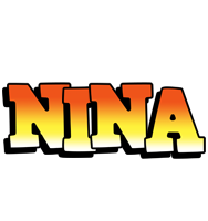 Nina sunset logo