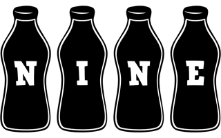 Nine bottle logo