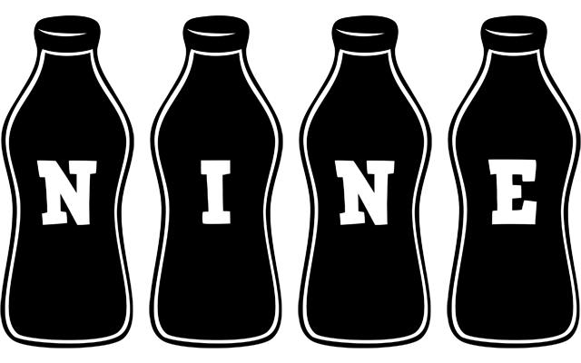 Nine bottle logo