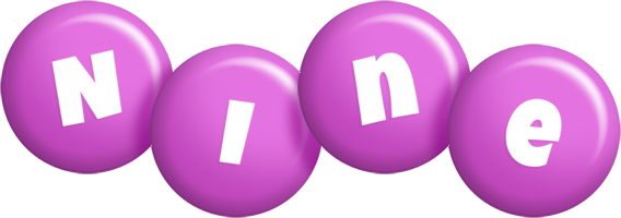 Nine candy-purple logo