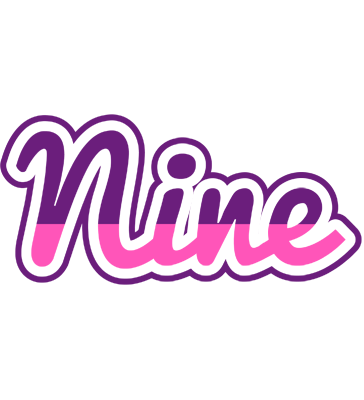 Nine cheerful logo