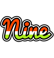 Nine exotic logo