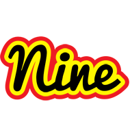Nine flaming logo