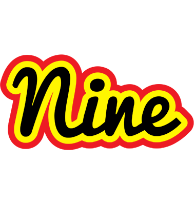 Nine flaming logo