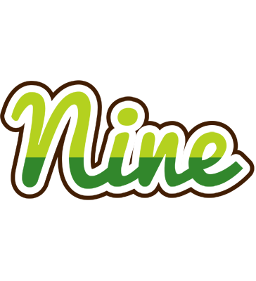 Nine golfing logo