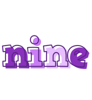 Nine sensual logo