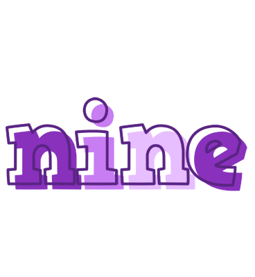 Nine sensual logo