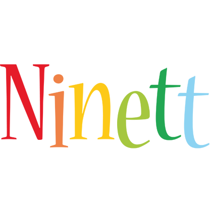 Ninett birthday logo