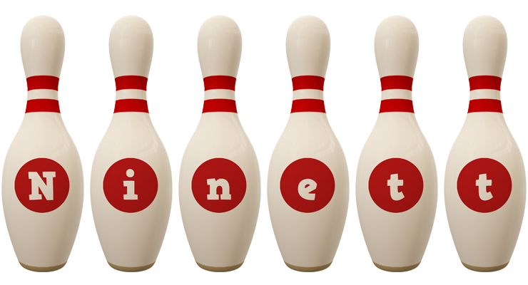 Ninett bowling-pin logo