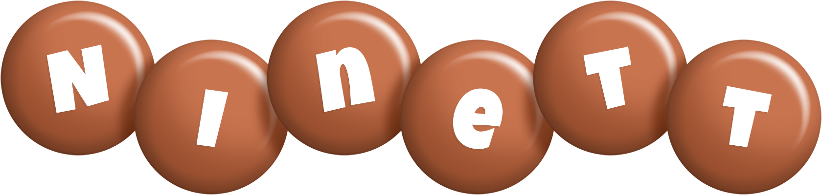 Ninett candy-brown logo