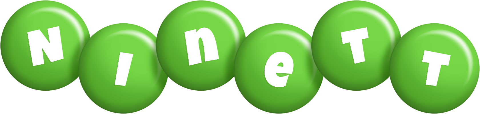 Ninett candy-green logo
