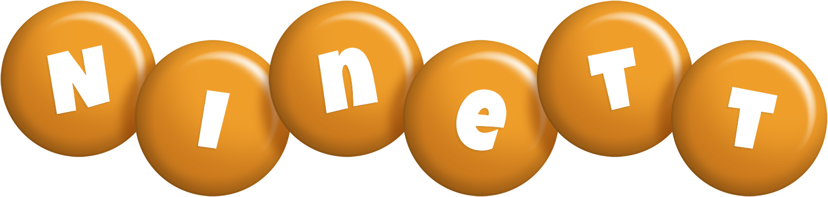 Ninett candy-orange logo