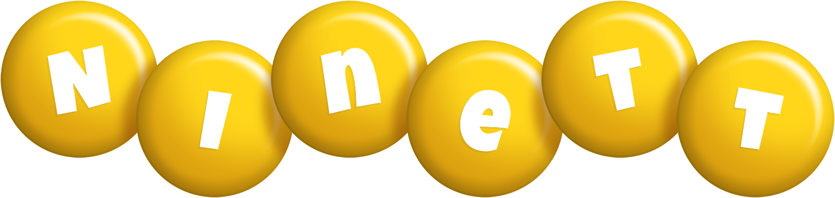 Ninett candy-yellow logo