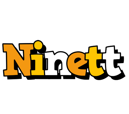 Ninett cartoon logo