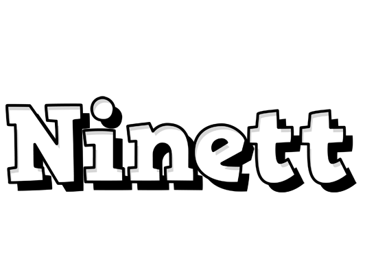 Ninett snowing logo