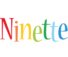 Ninette birthday logo