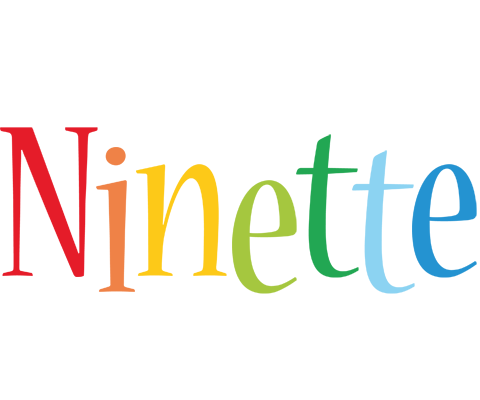 Ninette birthday logo