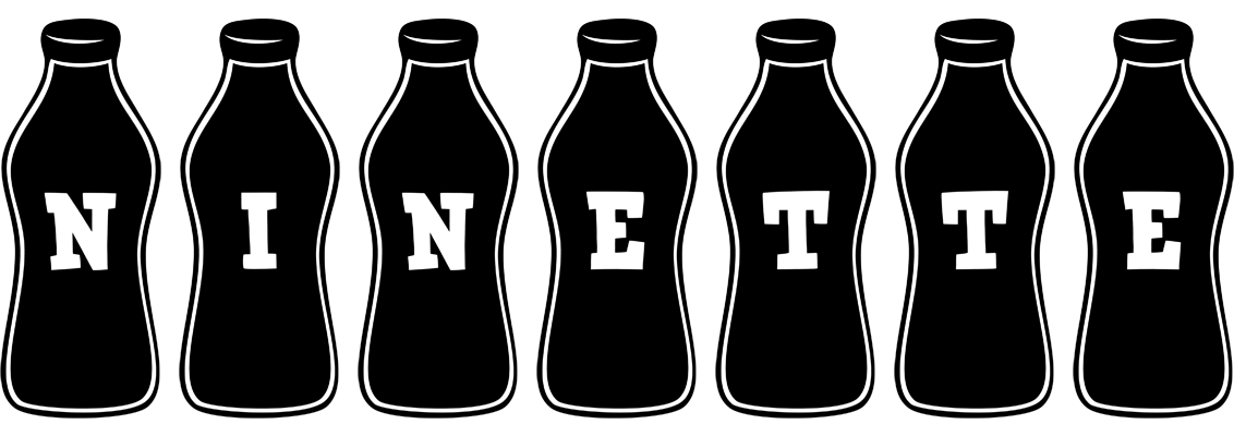 Ninette bottle logo
